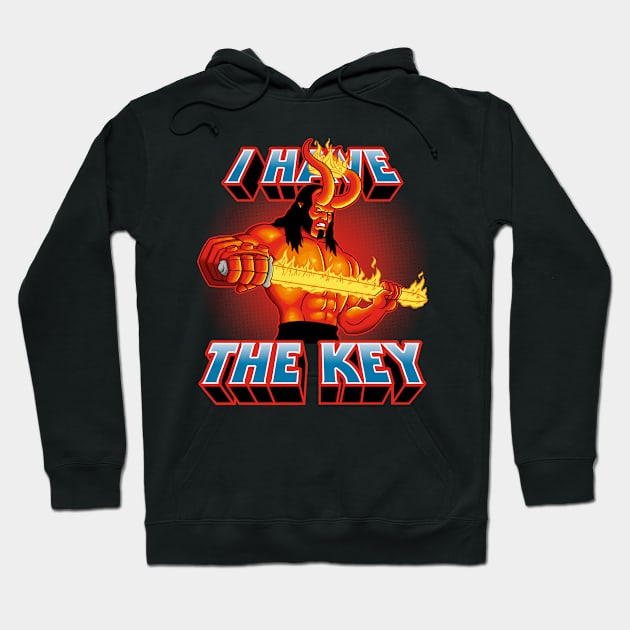 I Have The Key Hoodie by Andriu